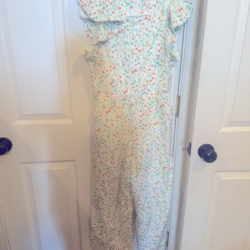 Floral colorful romper
